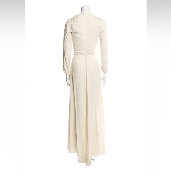 Kamperett Linden Silk Gown size Small GUC - Picture 13 of 13